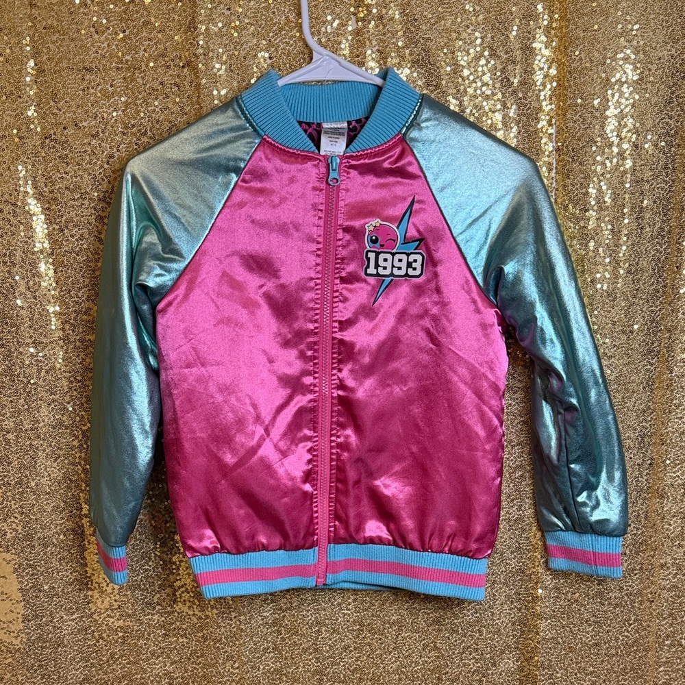 L.O.L. Surprise! Pink and Teal Puffer Jacket